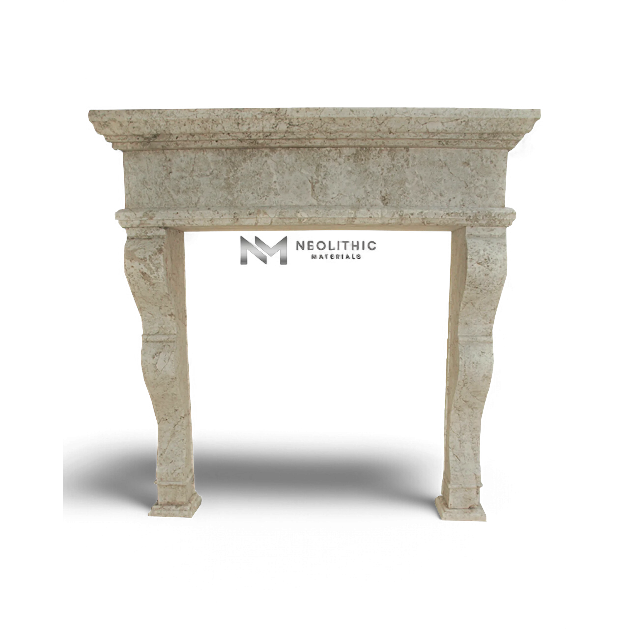 Limestone Fireplace Mantel